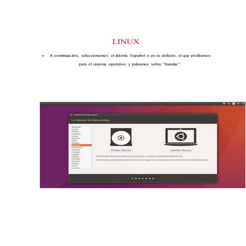 Instalación del-sistema-operativo-linux | PPTX