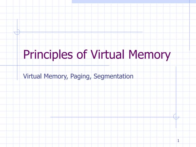 Memory management in Linux