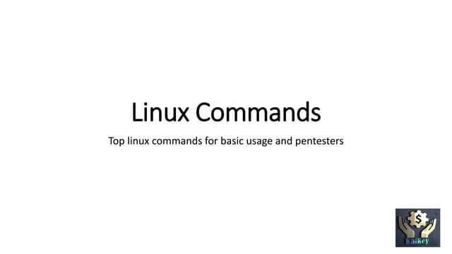 Linux commands