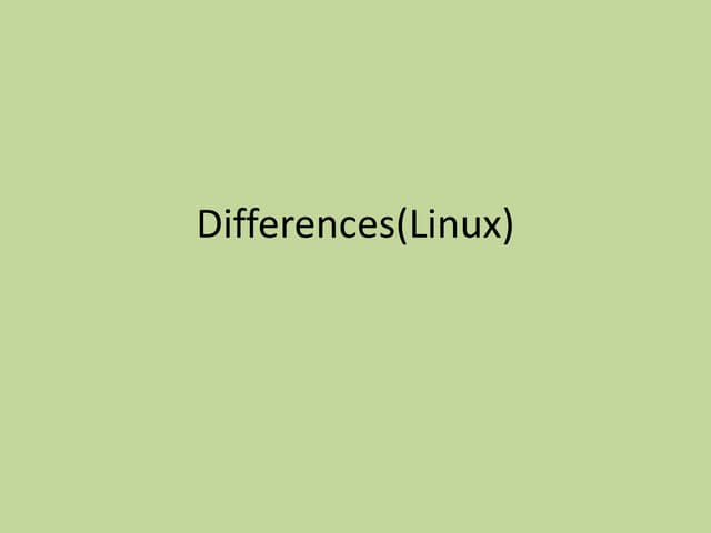 Linuxconcepts