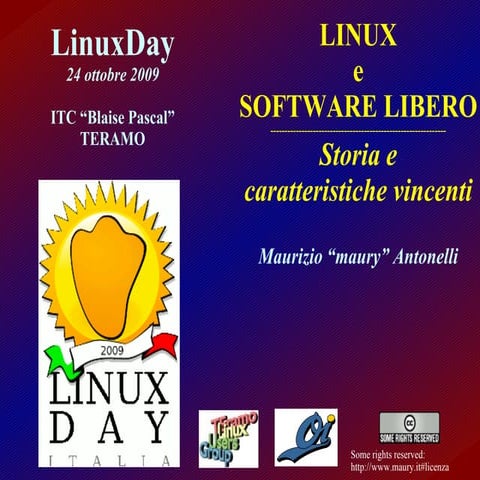 LinuxDay 2005 - Linux e FS - Storia e caratteristiche vincenti - versione rid...