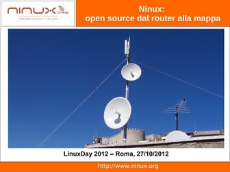 Presentazione Ninux al LinuxDay Roma 2012