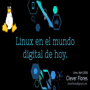 Linux en el mundo digital de hoy