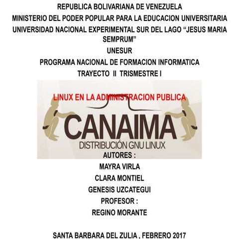 Linux en la administracion publica