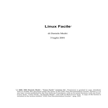 Linux facile