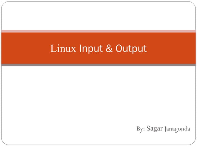 Linux io