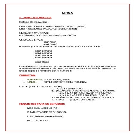 Mapa linux unix | PPTX