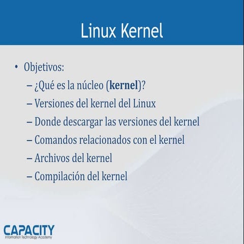 Entendiendo el Kernel de Linux