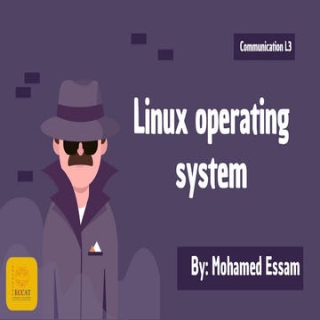 Linux operating system | PPTX