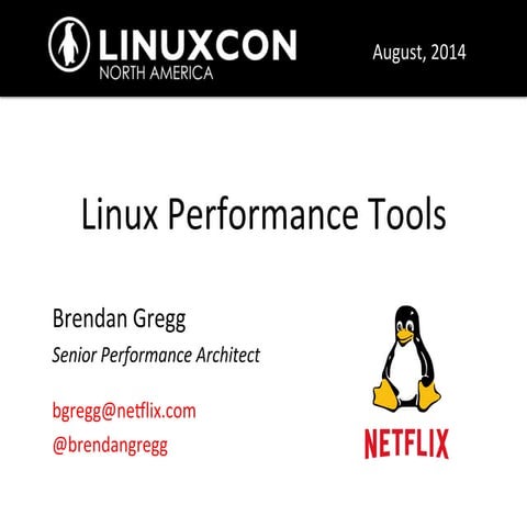 Linux Performance Tools | PPT