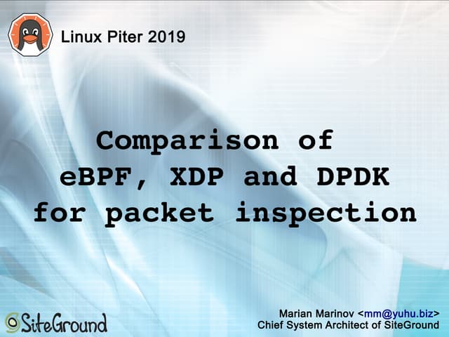 DoS and DDoS mitigations with eBPF, XDP and DPDK
