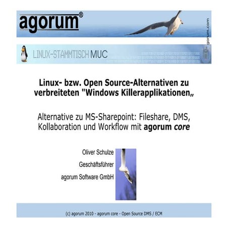 Linux stammtisch   vortrag