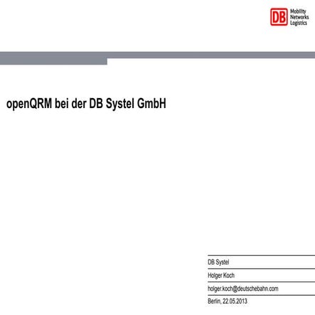 Linuxtag holgerkoch openqrm_2013