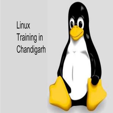 Linux training in chandigarh