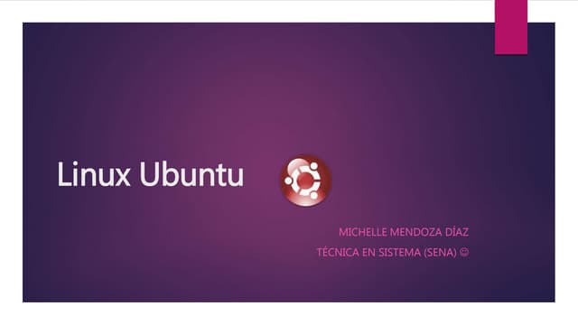 Linux ubuntu Michelle M