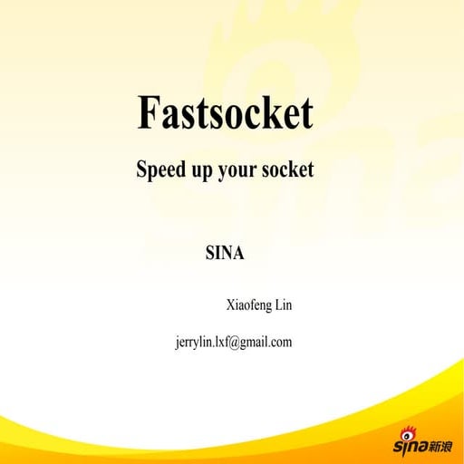 Fastsocket Linxiaofeng