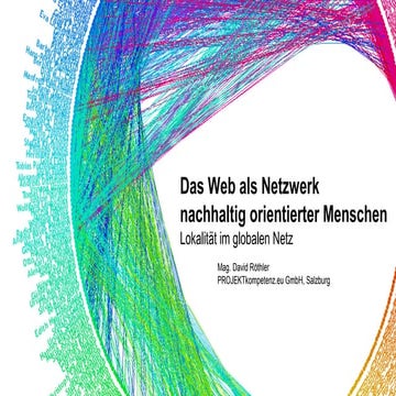 Präsentation Vortrag Mensch 3.0@zukunft.net, Linz