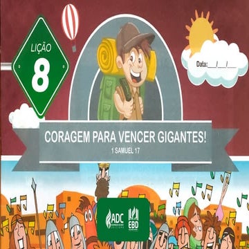 LIÇÃO 08 - PRIMÁRIOS - CORAGEM PARA VENCER GIGANTES.pptx