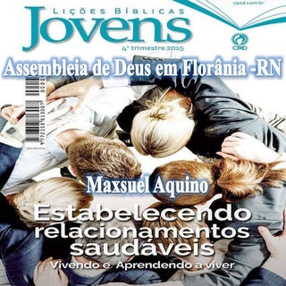 Lição 12- Relacionamentos Solidários