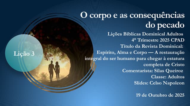 Lição 3 - O corpo e as consequências do pecado.pptx