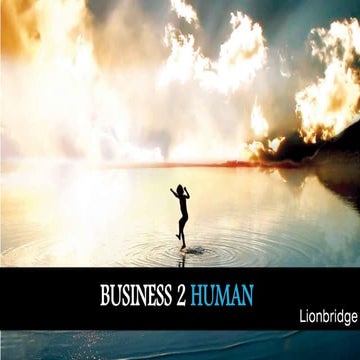 Lionbridge business to human