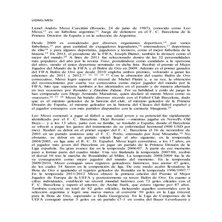Lionel mesi