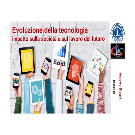 Evoluzione della tecnologia impatto sulla società e sul lavoro del futuro