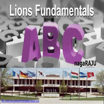 Lions fundamentals 