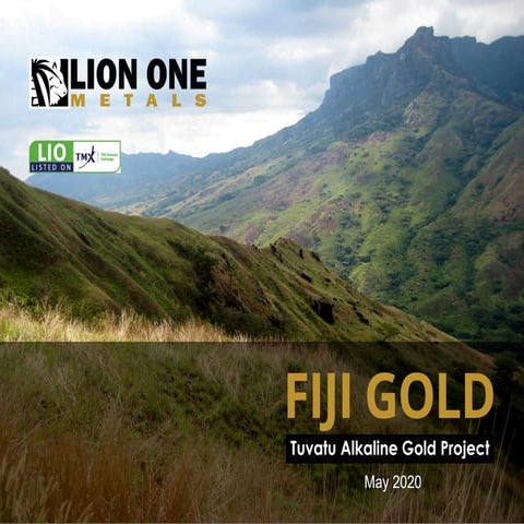 Lion One Metals Presentation May 2020