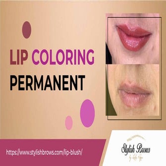 Lip Coloring Permanent | PPT