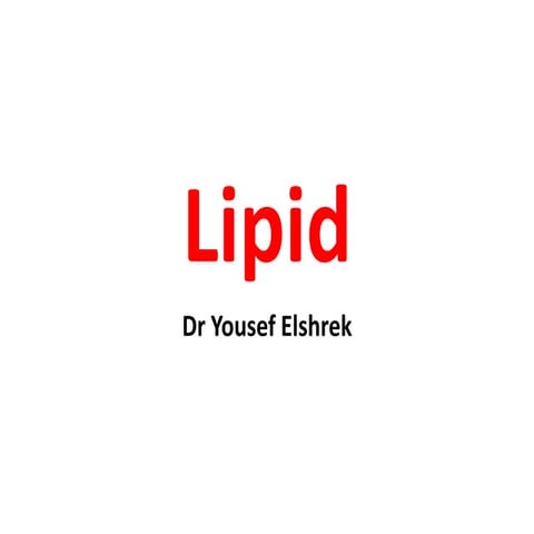 Lipid