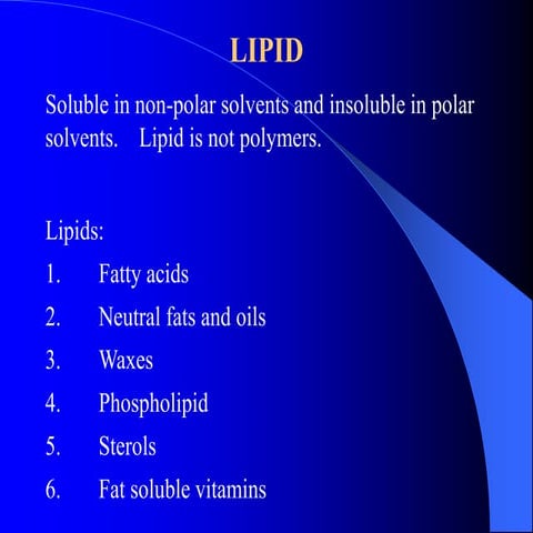 Lipid