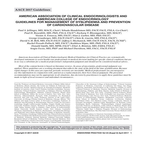 AMERICAN LIPID ASSOCIATION GUIDELINES visual data 3