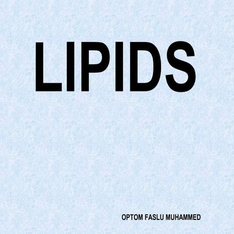 Lipid