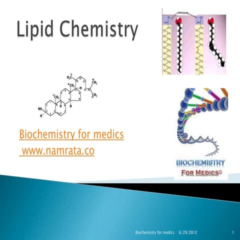 Lipid chemistry