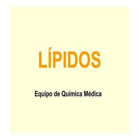 Lipidos