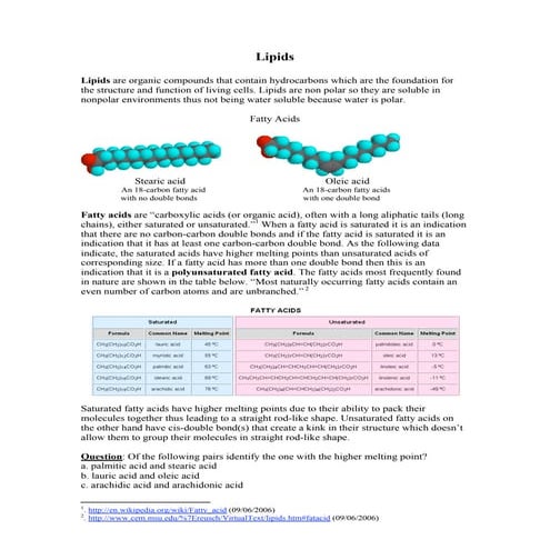 lipids.powerpoint presentation in science | PPTX