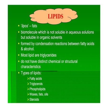 Lipids