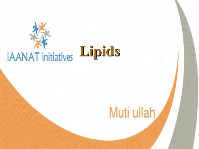 Lipids1