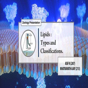 Lipids presentation Ajay and Asif
