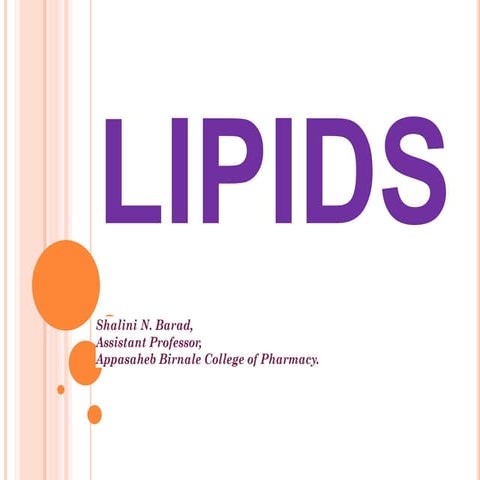 Lipids 