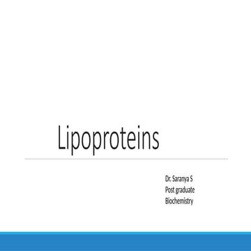 Lipoproteins and their functions AHS.pptx