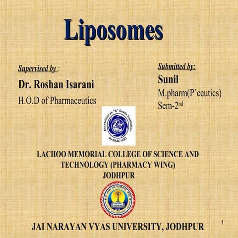 Liposomes