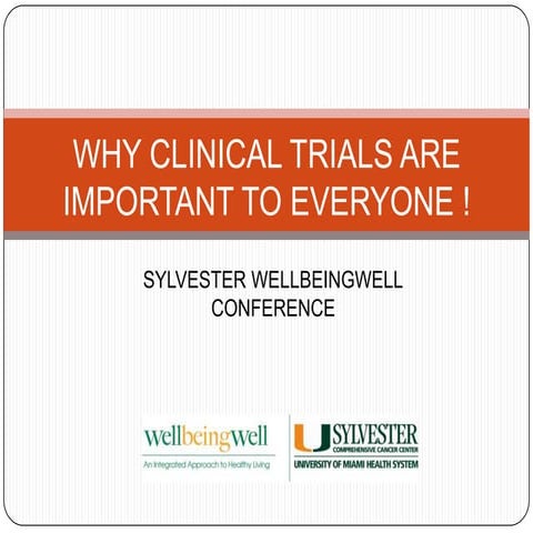 Clinical Trials for Cancer - Dr. Lippman