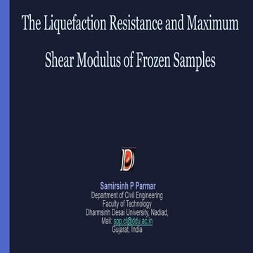 Liquefection of Frozen Samples .ppt