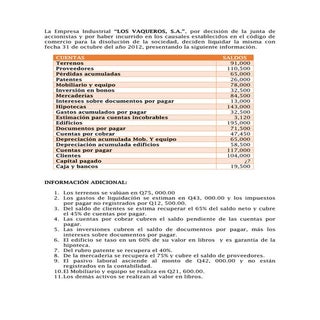 Liquidación y cierre (practica) los...