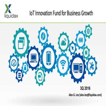 IoT Innovation Fund for Business Growth