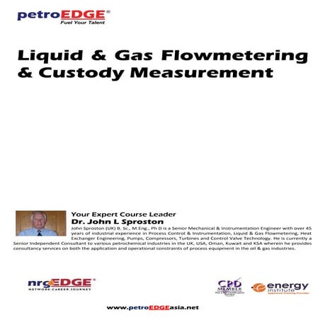 Liquid & Gas Flowmetering & Custody Measurement