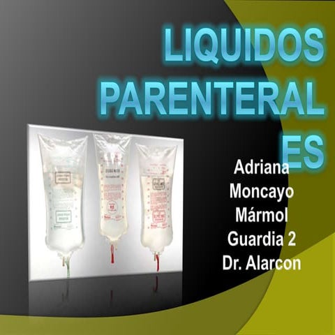 Liquidos parenterales