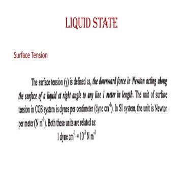 Understanding Liquid State Properties and Conductometric Titration ...